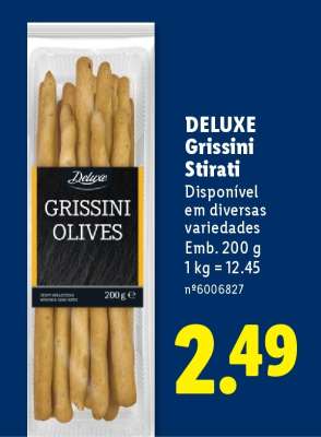 DELUXE Grissini Stirati