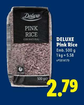 DELUXE Pink Rice