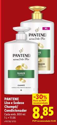 PANTENE Liso e Sedoso Champô/Condicionador