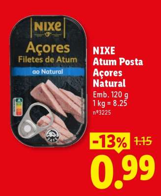 NIXE Atum Posta Açores Natural