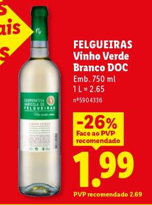 FELGUEIRAS Vinho Verde Branco DOC