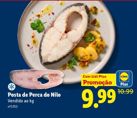 Posta de Perca do Nilo