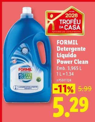 FORMIL Detergente Líquido Power Clean
