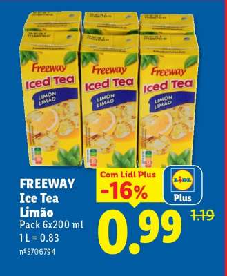 FREEWAY Ice Tea Limão
