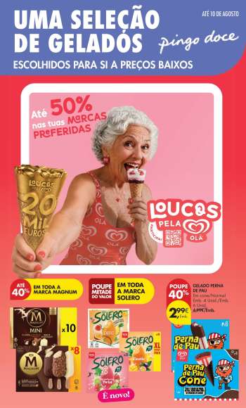 Folheto Pingo Doce - 21.7.2026 - 10.8.2026.