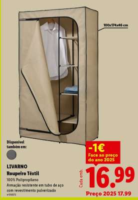LIVARNO Roupeiro Têxtil