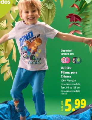 LUPILU Pijama para Criança
