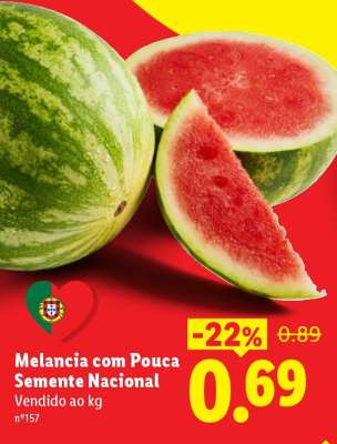 Melancia com Pouca Semente Nacional