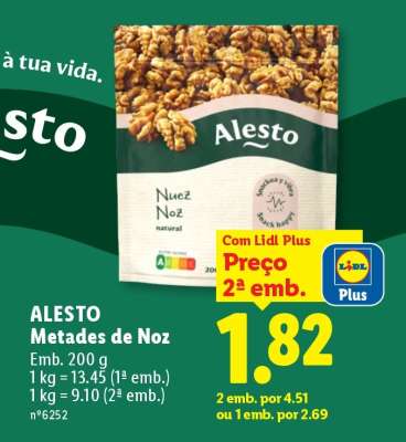 ALESTO Metades de Noz
