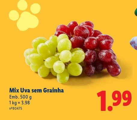 Mix Uva sem Grainha