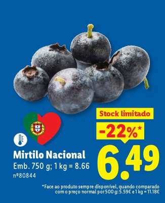 Mirtilo Nacional