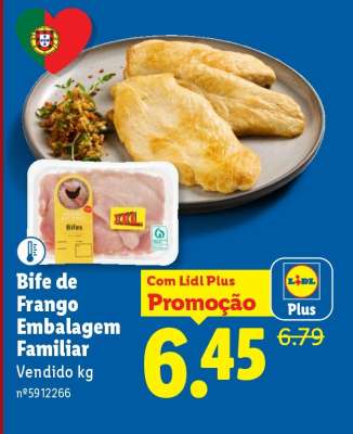 Bife de Frango Embalagem Familiar