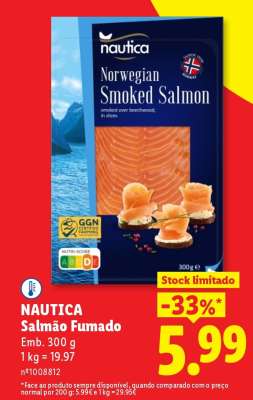 NAUTICA Salmão Fumado