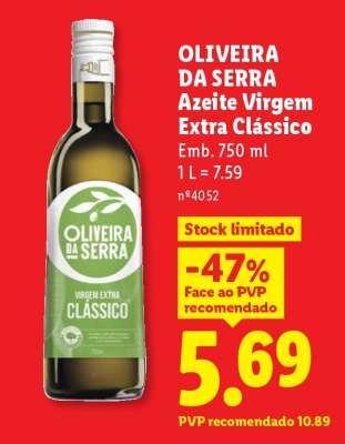 Oliveira da Serra Azeite Virgem Extra Clássico