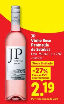 JP Vinho Rosé Península de Setúbal