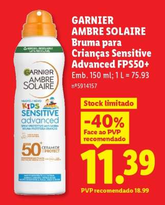 GARNIER AMBRE SOLAIRE
