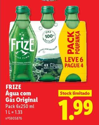 FRIZE Água com Gás Original