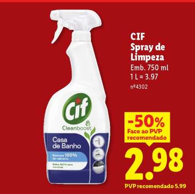 Cif Spray de Limpeza