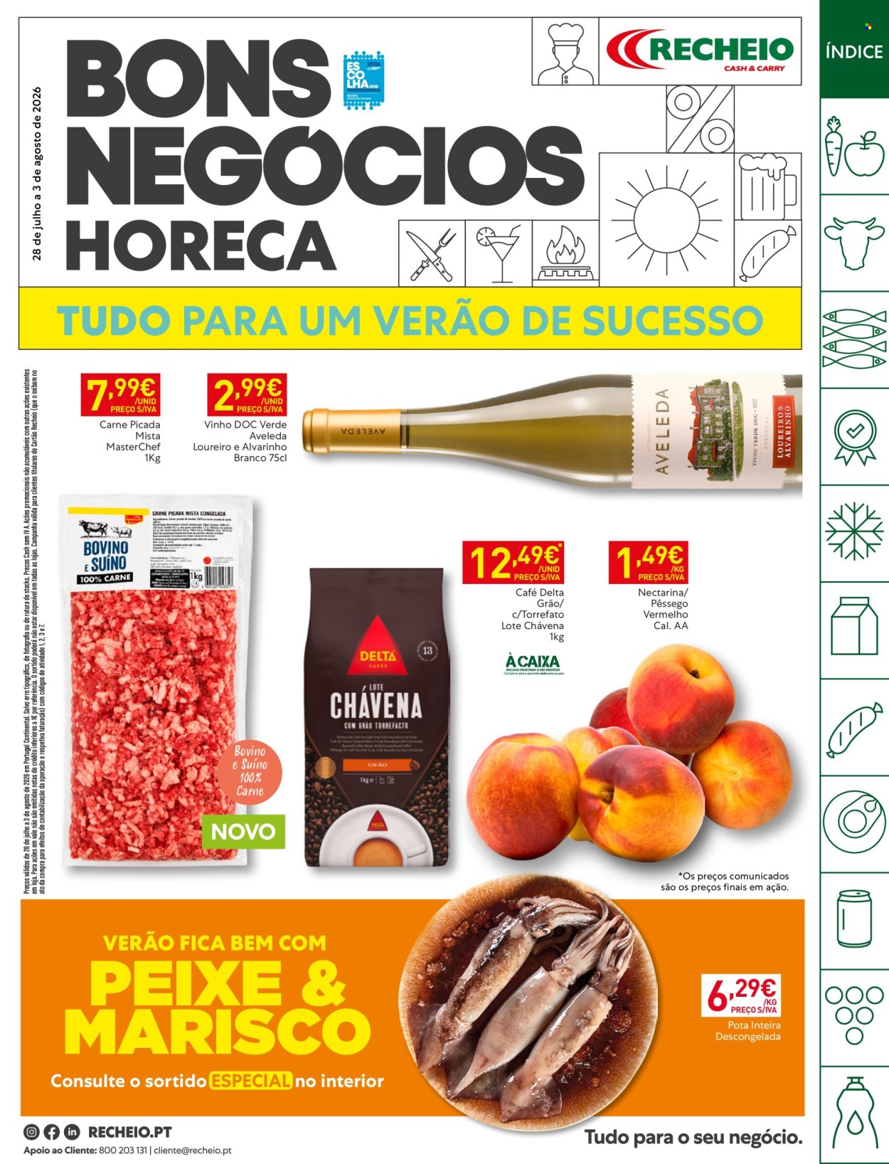 Folheto Recheio - 28.7.2026 - 3.8.2026. Página 1