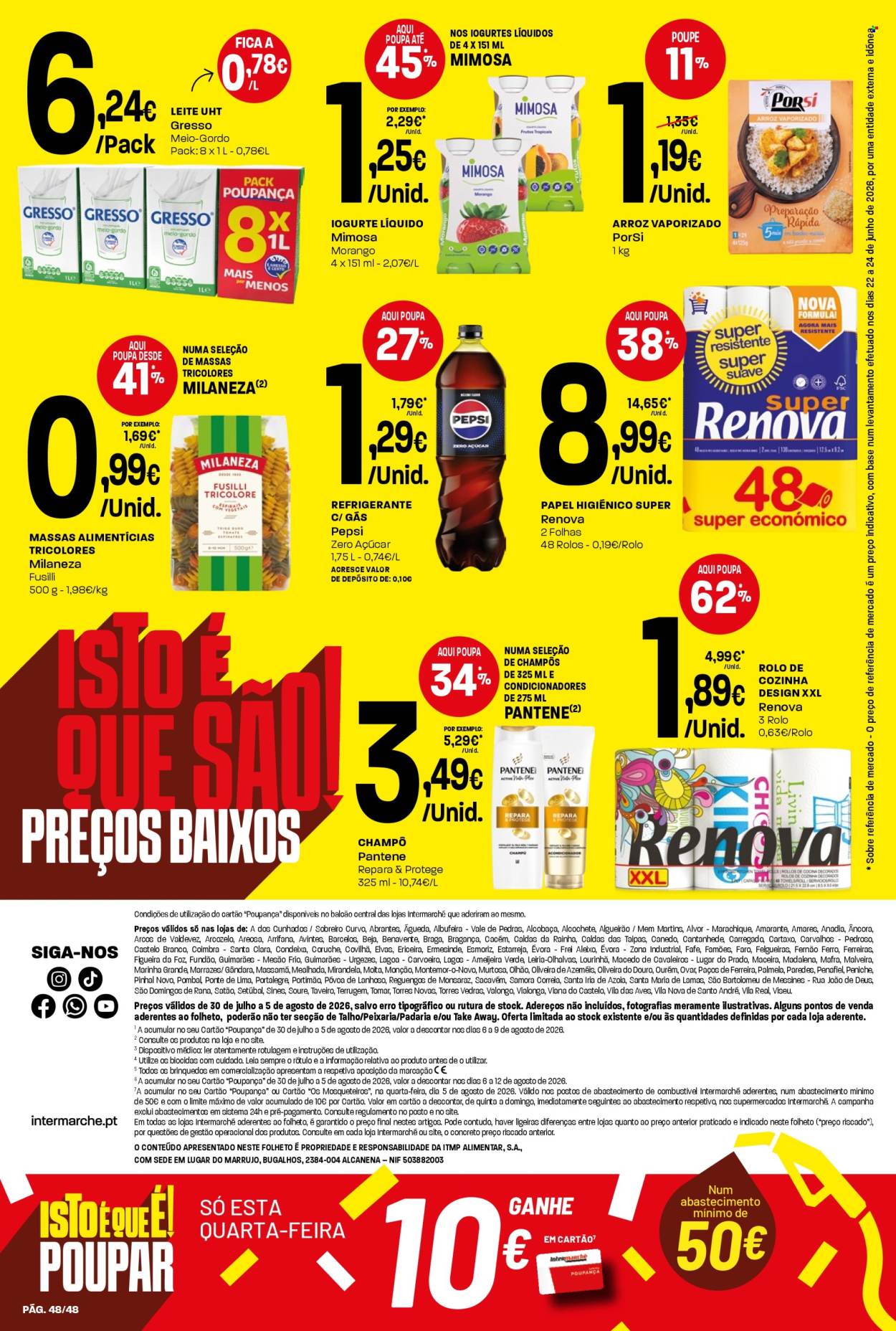 Folheto Intermarché - 30.7.2026 - 5.8.2026. Página 48