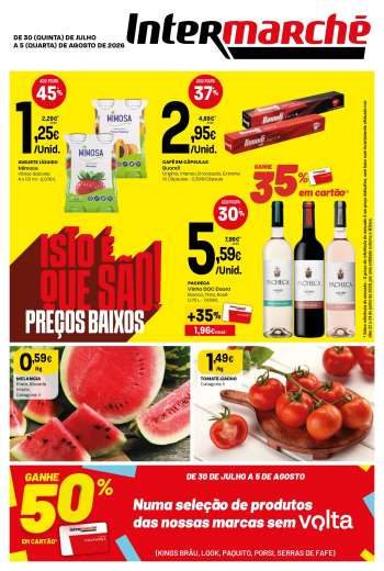 Folheto Intermarché - 30.7.2026 - 5.8.2026.