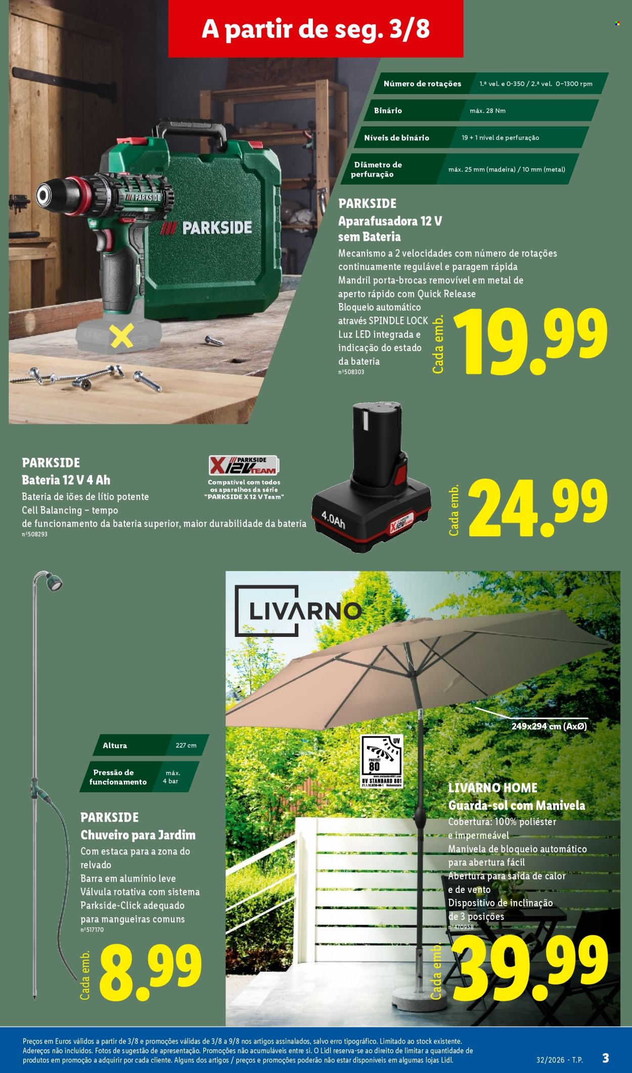 Folheto Lidl - 3.8.2026 - 13.8.2026. Página 3
