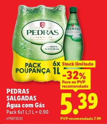 Pedras Salgadas Água com Gás