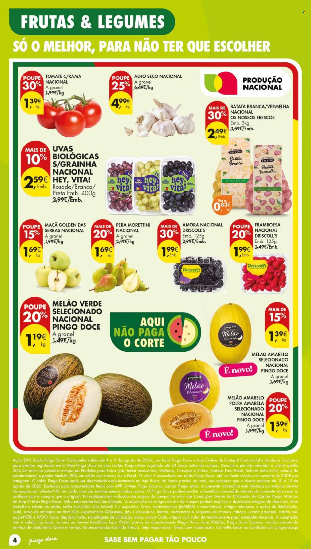 Folheto Pingo Doce - 4.8.2026 - 10.8.2026. Página 4