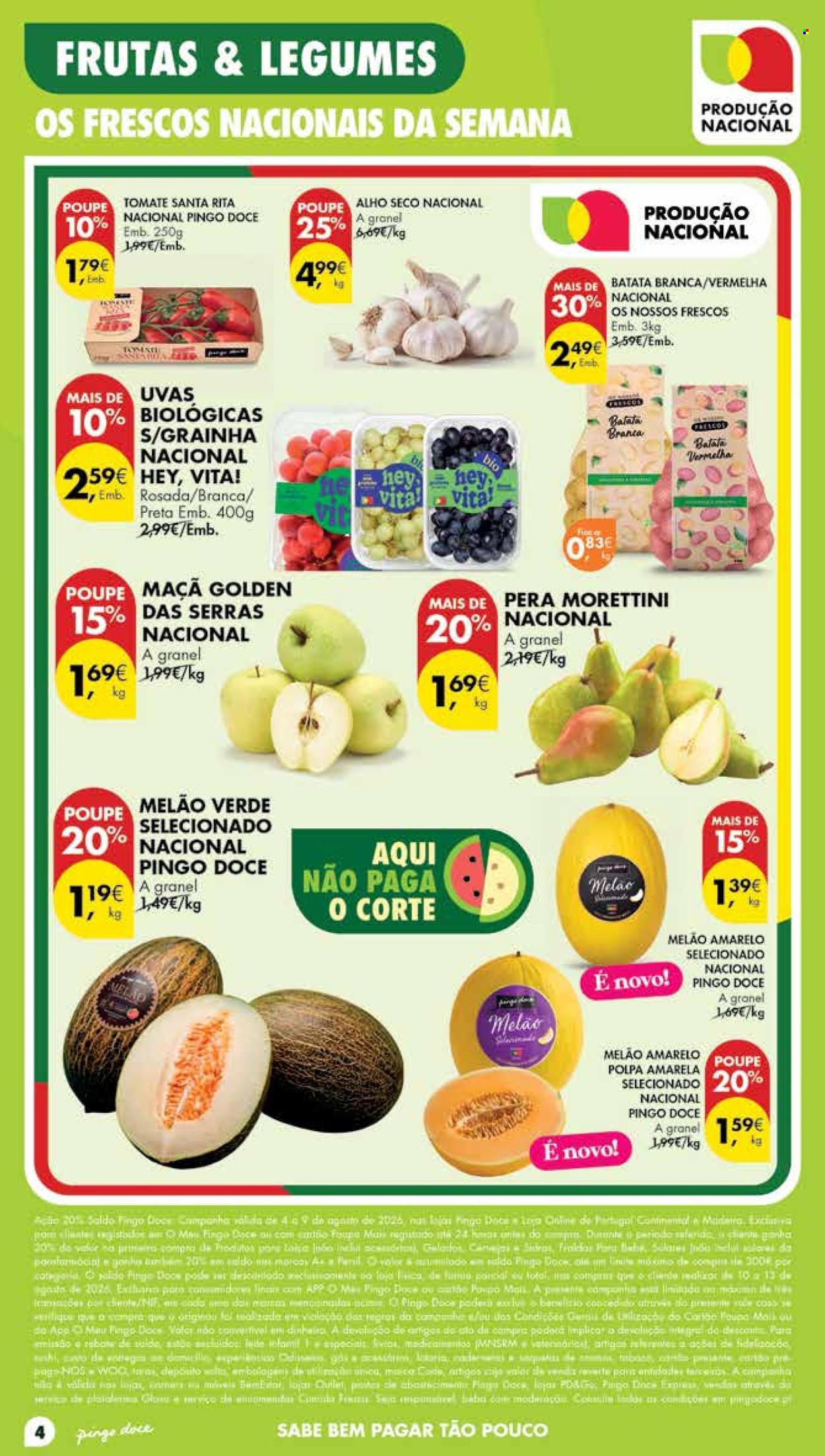 Folheto Pingo Doce - 4.8.2026 - 10.8.2026. Página 4