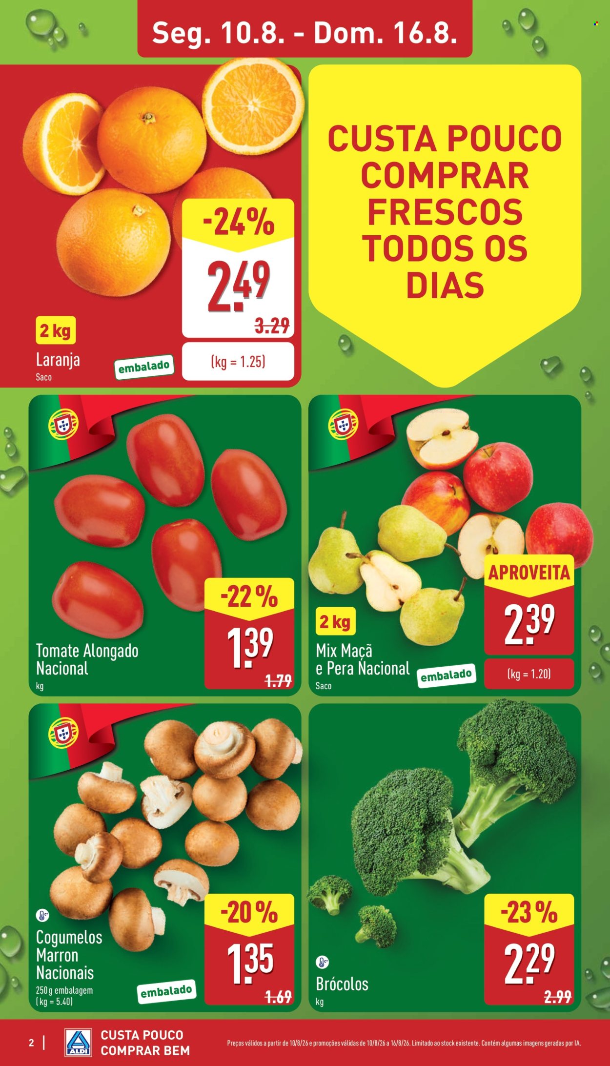 Folheto Aldi - 10.8.2026 - 16.8.2026. Página 2