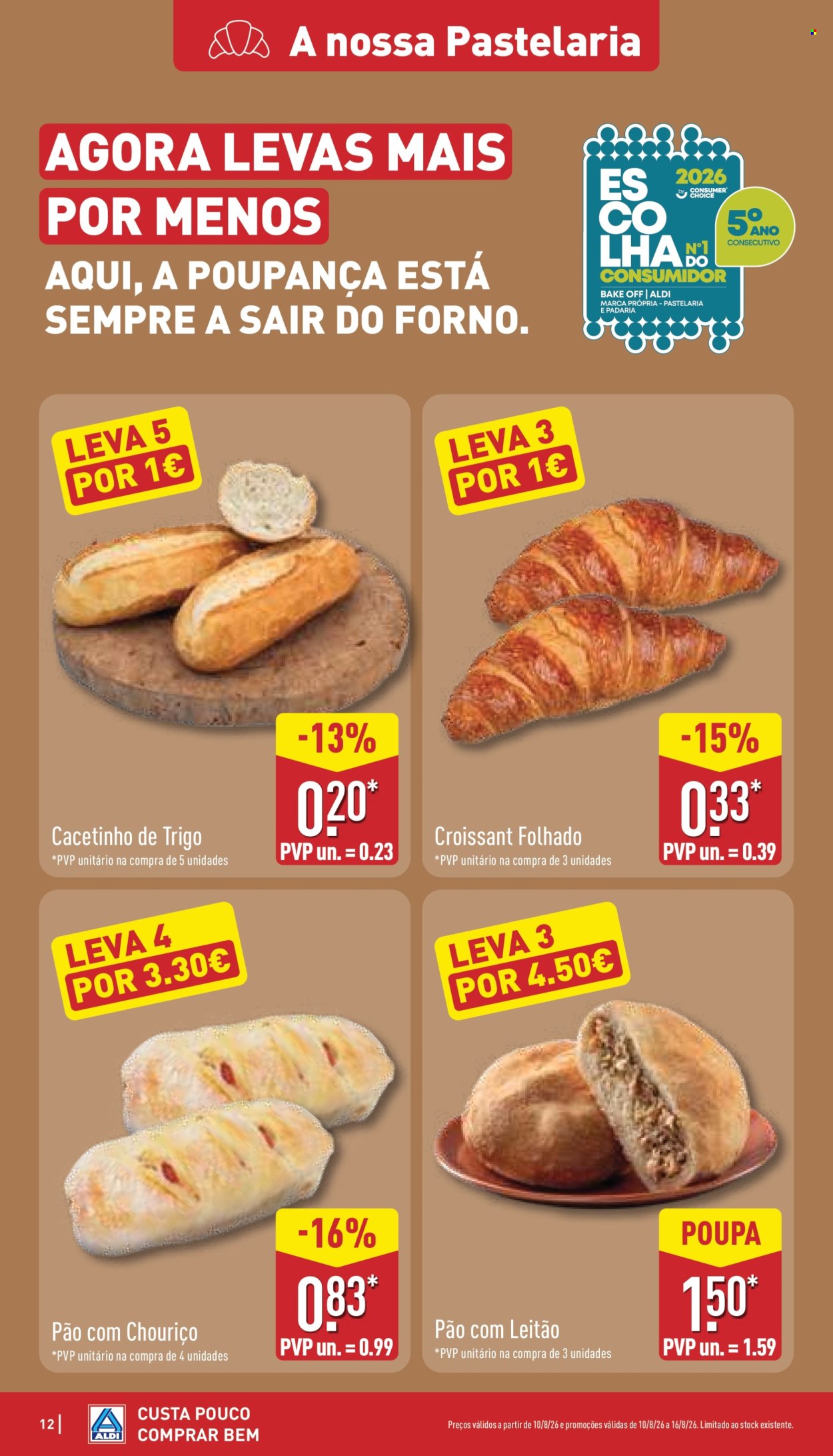 Folheto Aldi - 10.8.2026 - 16.8.2026. Página 12