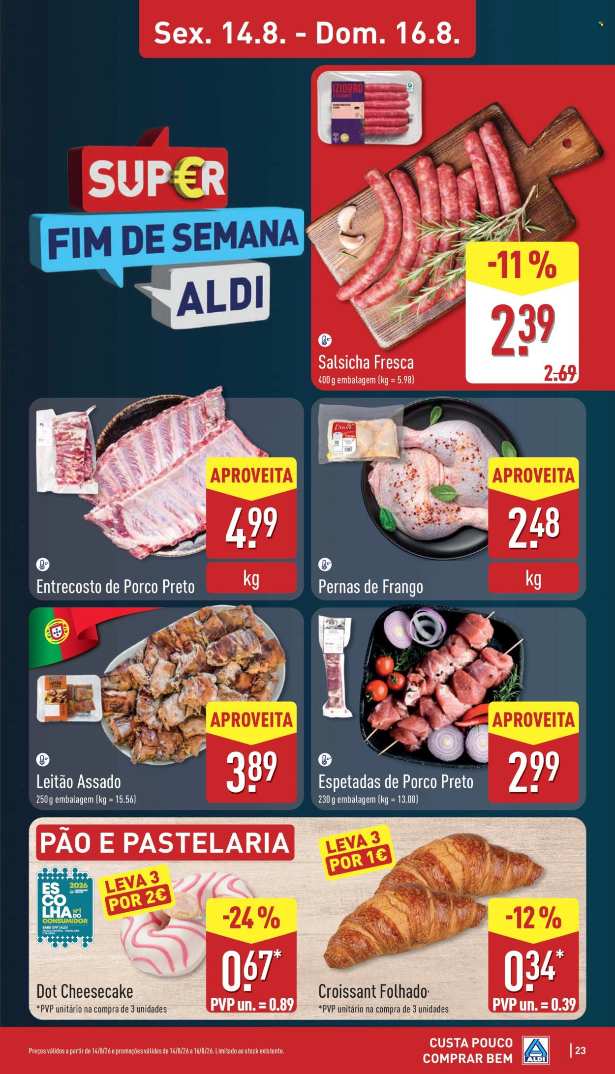 Folheto Aldi - 10.8.2026 - 16.8.2026. Página 23