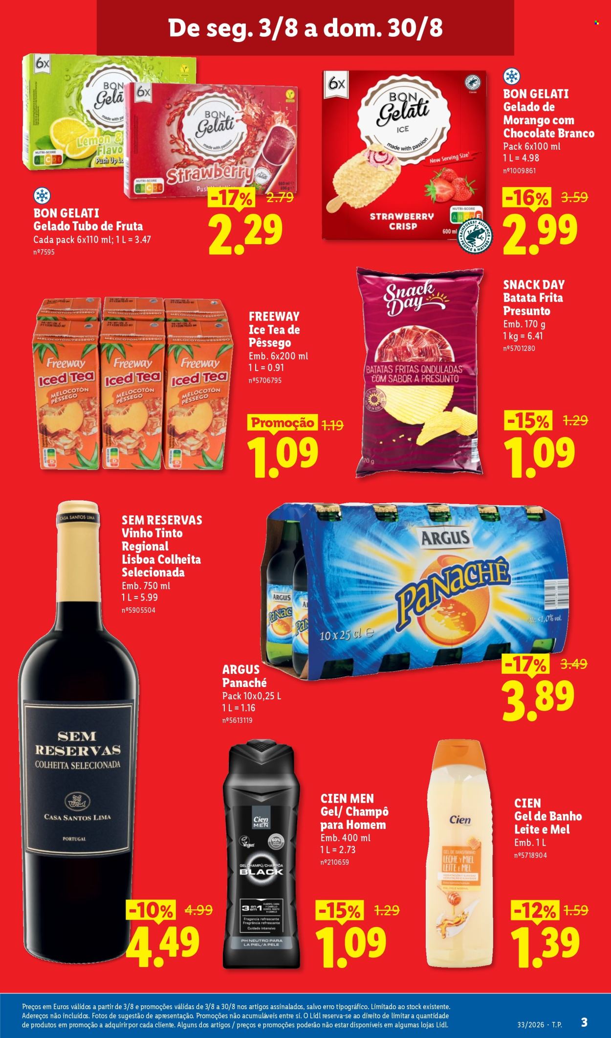 Folheto Lidl - 10.8.2026 - 16.8.2026. Página 3