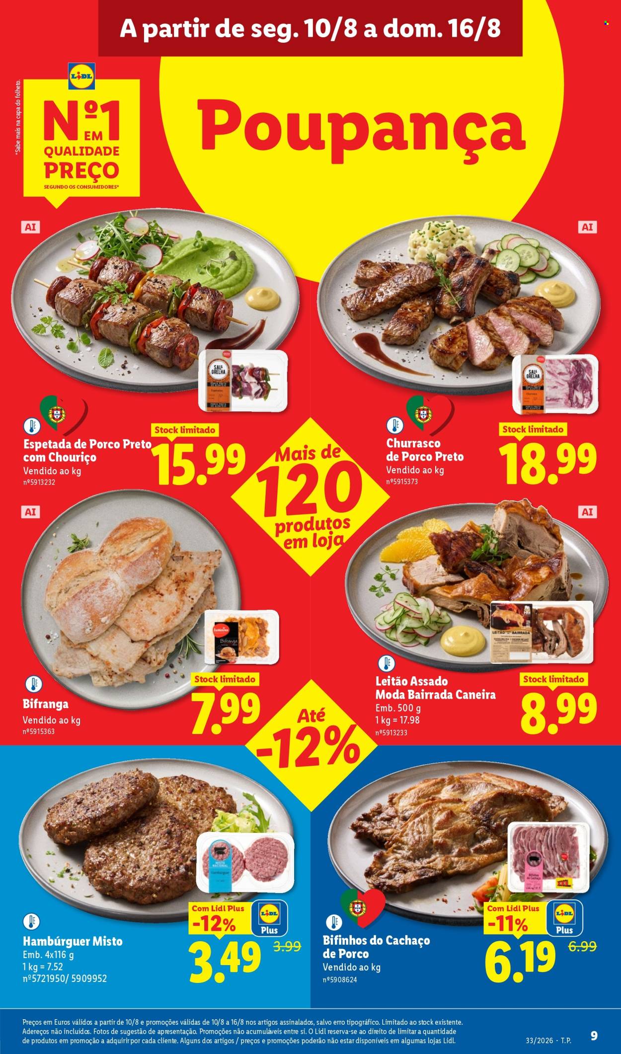 Folheto Lidl - 10.8.2026 - 16.8.2026. Página 9