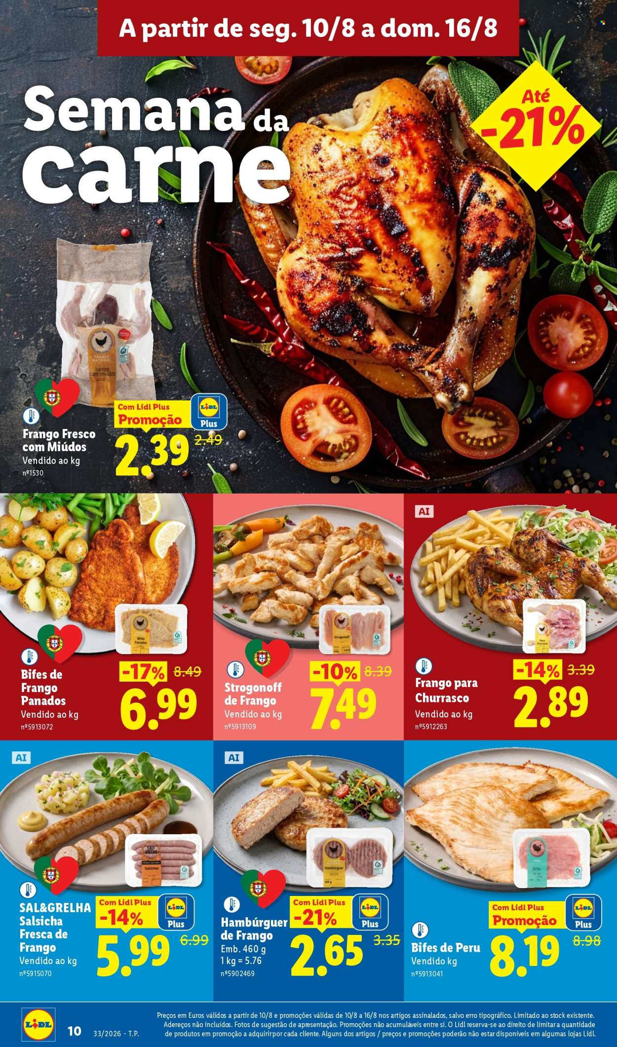 Folheto Lidl - 10.8.2026 - 16.8.2026. Página 10