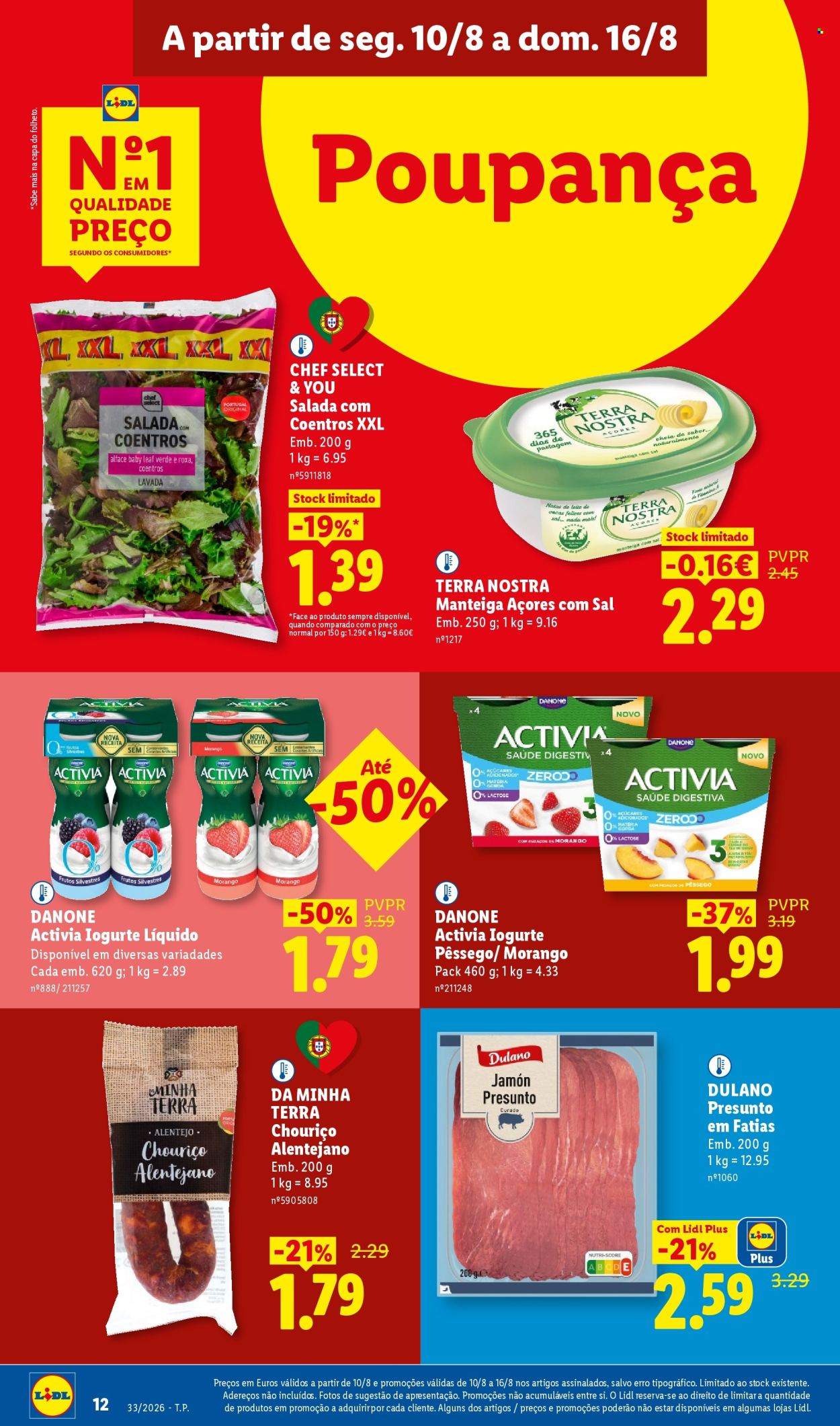 Folheto Lidl - 10.8.2026 - 16.8.2026. Página 12