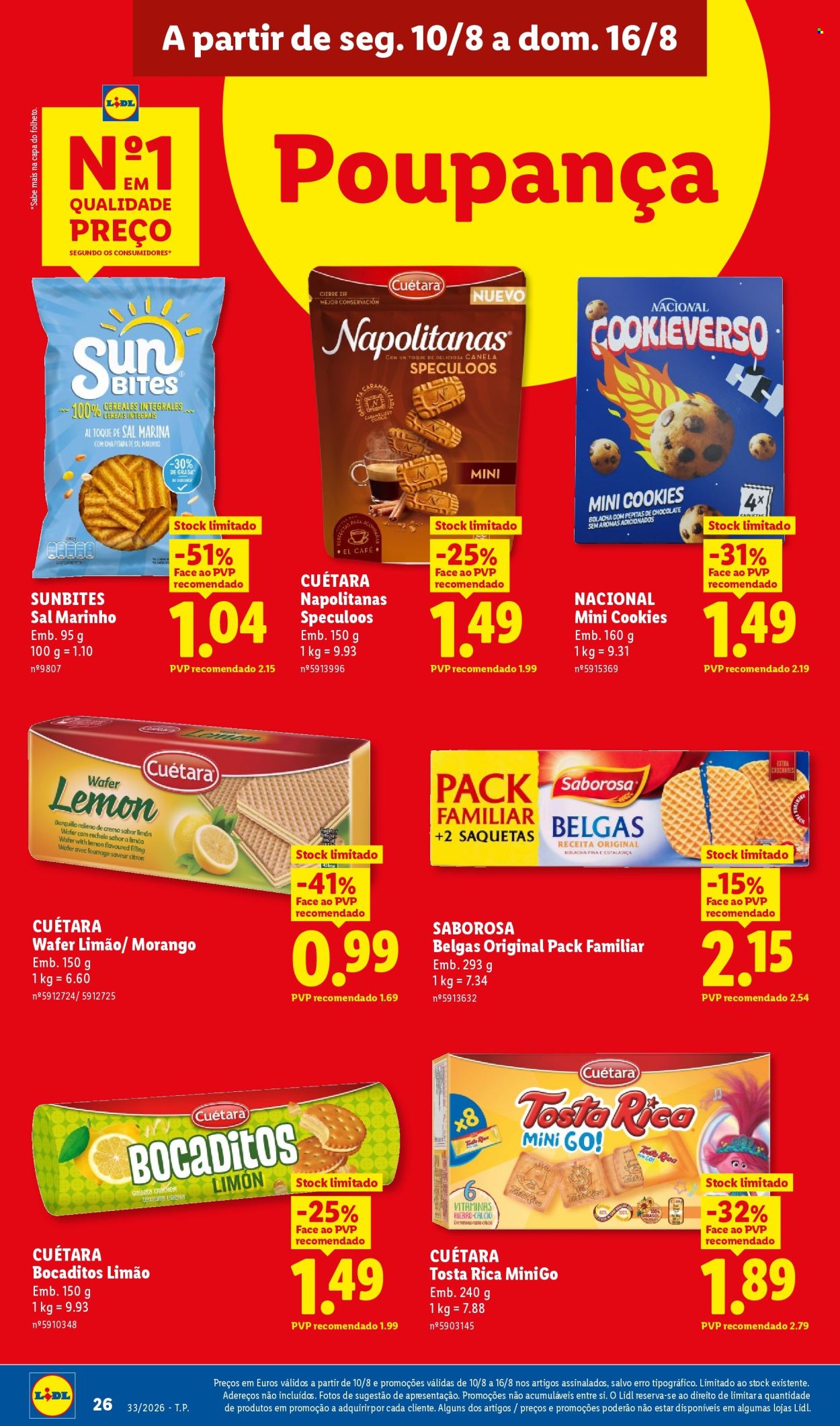 Folheto Lidl - 10.8.2026 - 16.8.2026. Página 26
