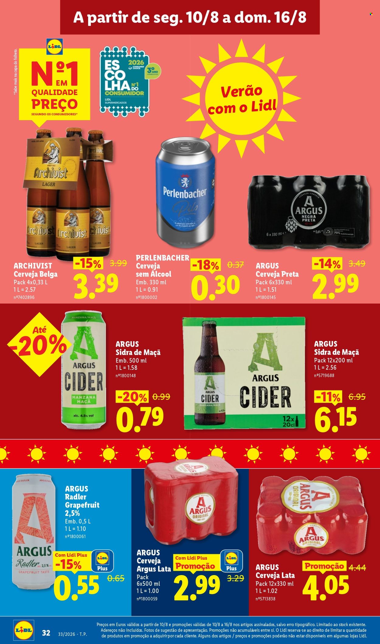Folheto Lidl - 10.8.2026 - 16.8.2026. Página 32