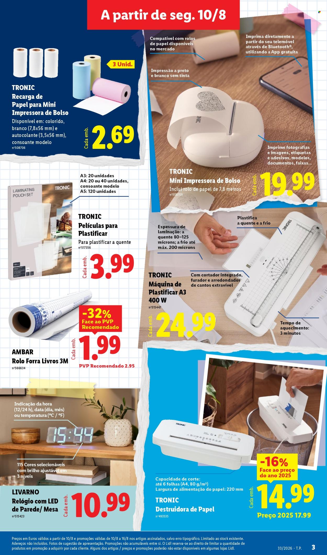 Folheto Lidl - 10.8.2026 - 14.8.2026. Página 3