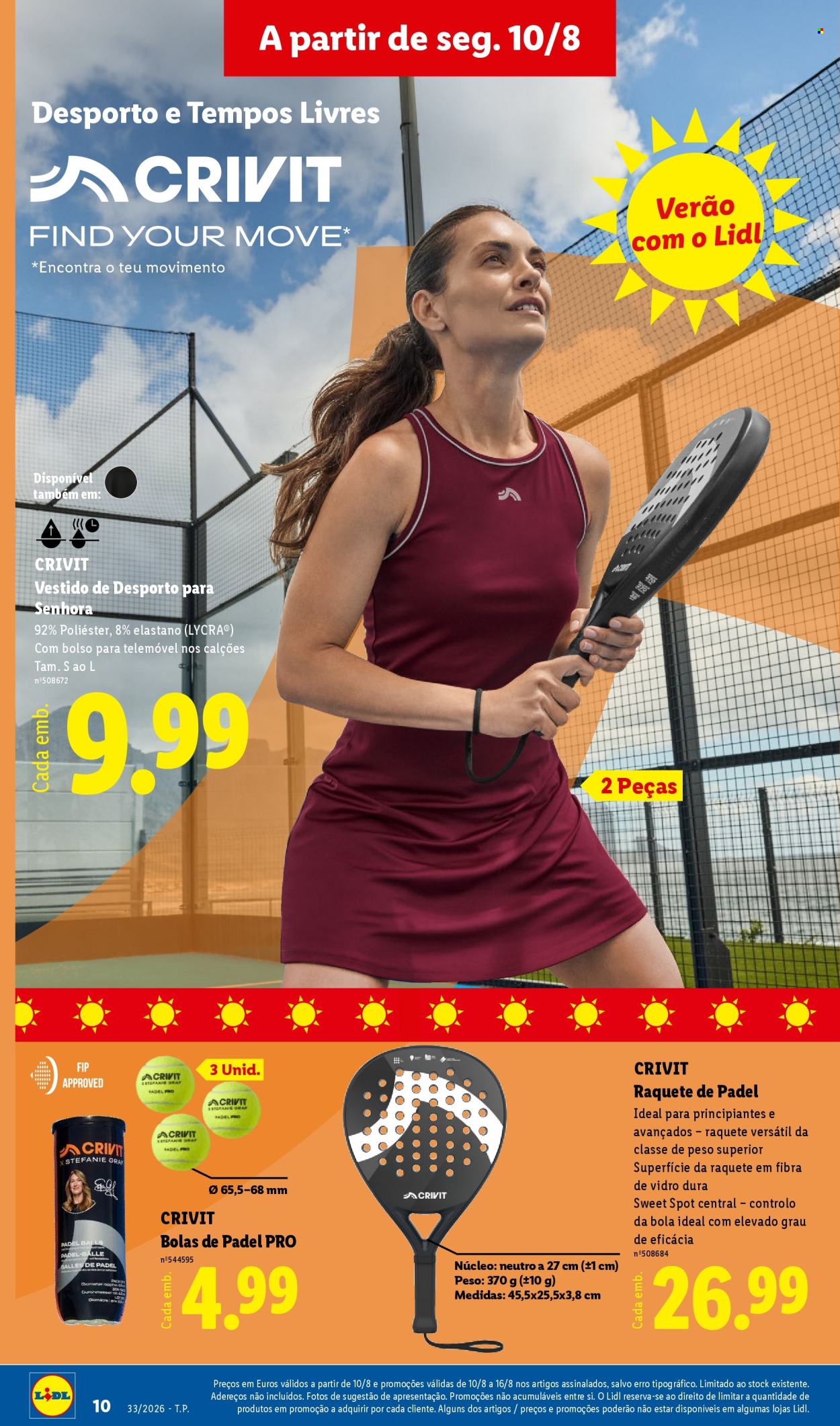 Folheto Lidl - 10.8.2026 - 14.8.2026. Página 10