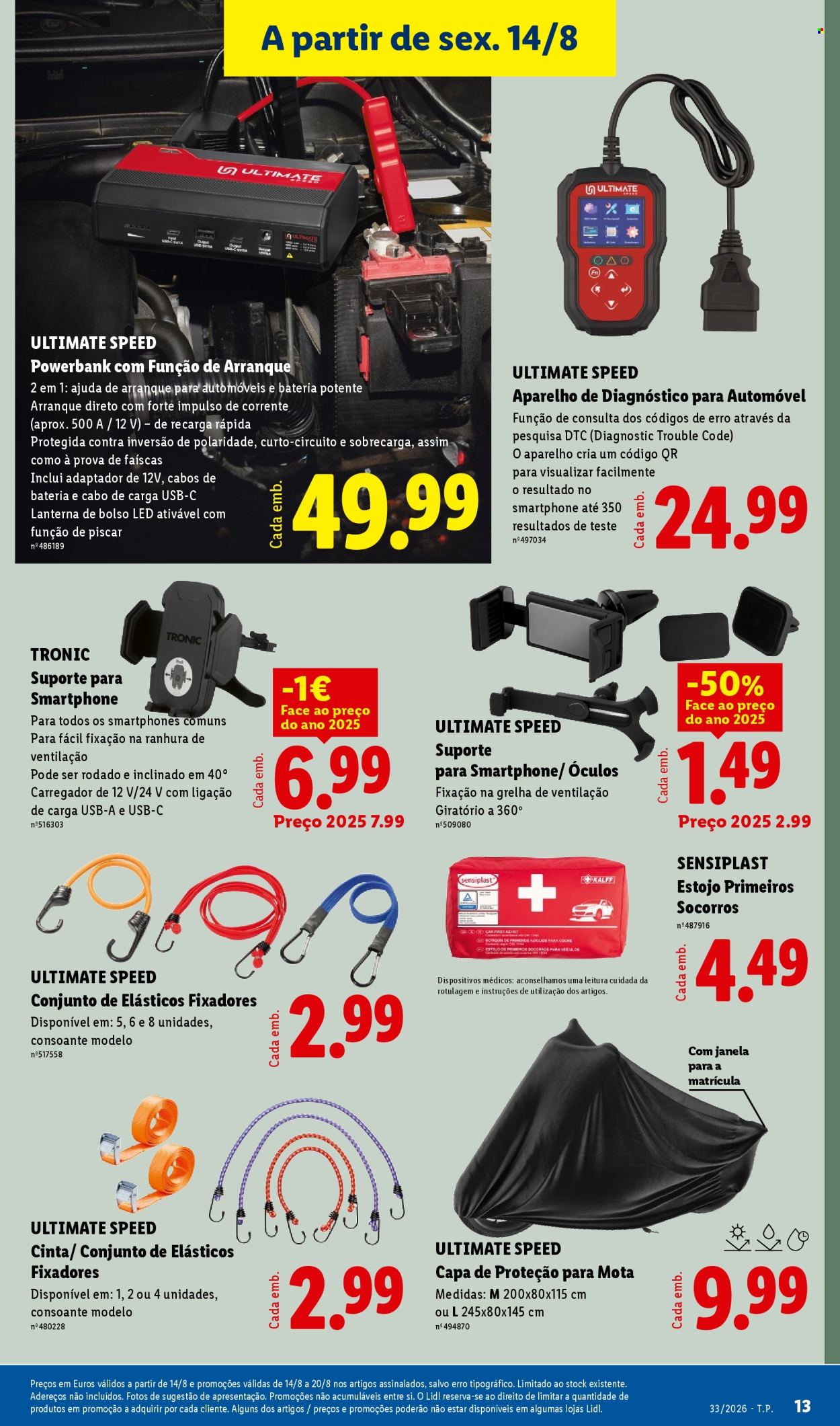 Folheto Lidl - 10.8.2026 - 14.8.2026. Página 13