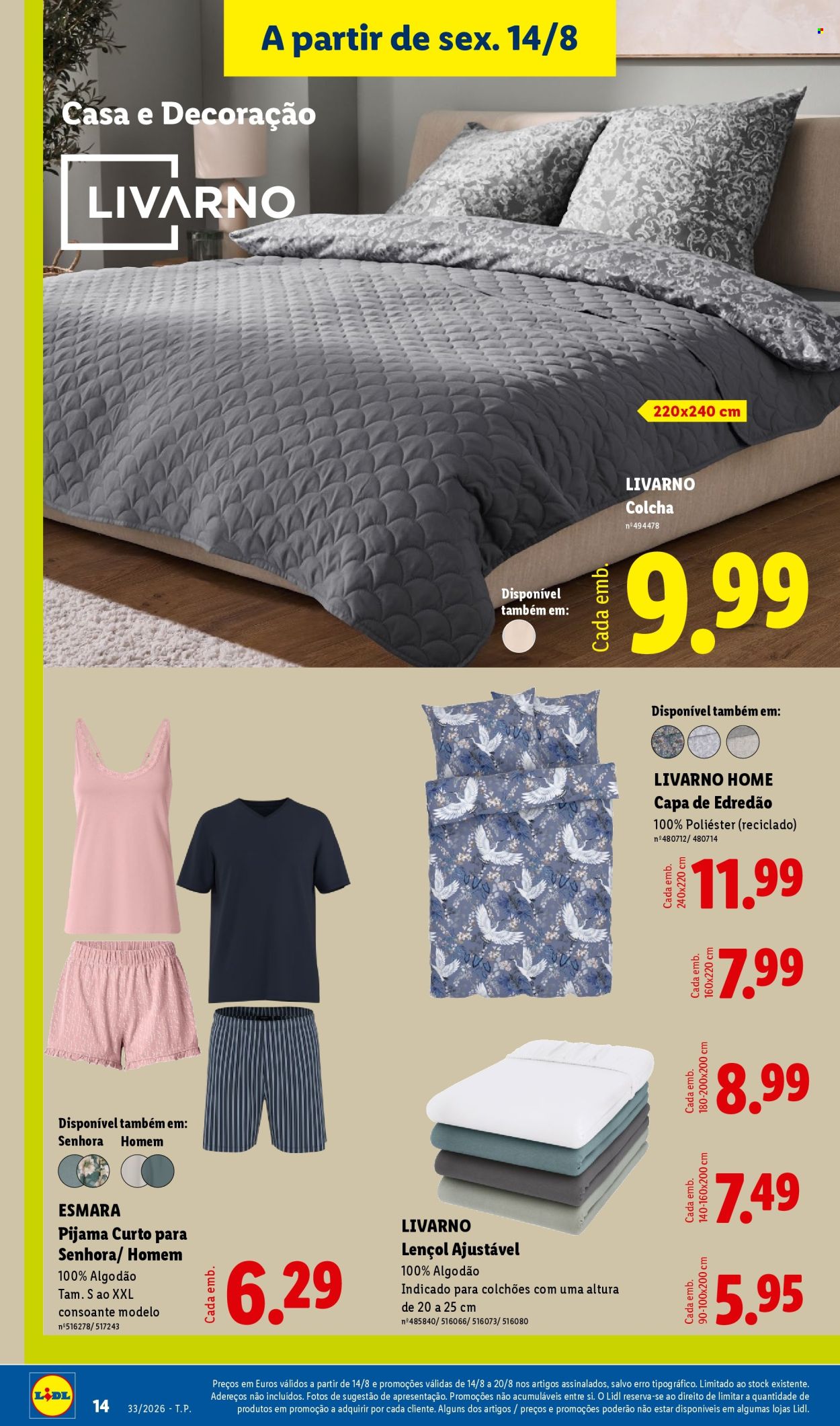 Folheto Lidl - 10.8.2026 - 14.8.2026. Página 14