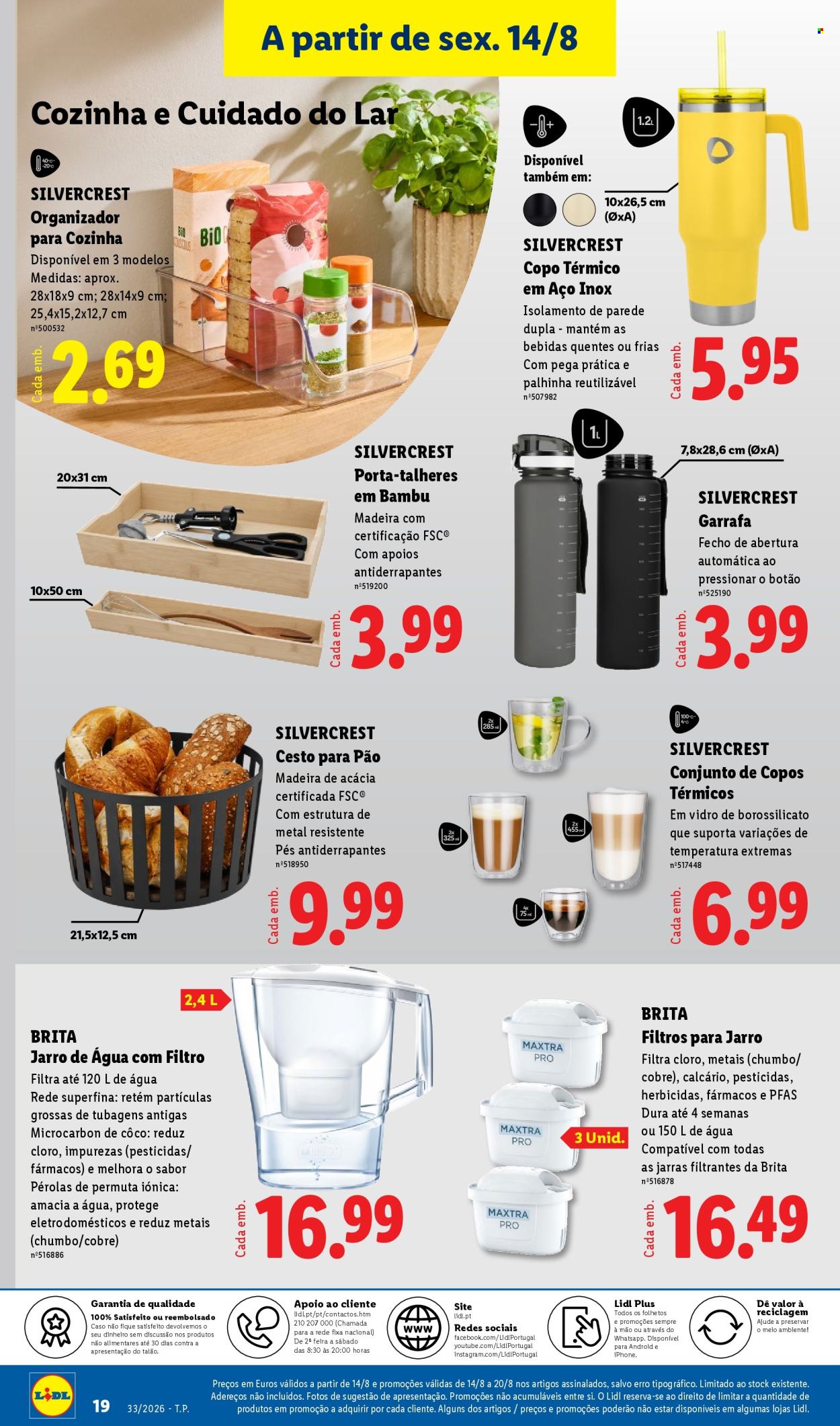 Folheto Lidl - 10.8.2026 - 14.8.2026. Página 19