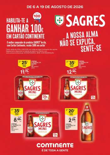 Folheto Continente Modelo - 6.8.2026 - 19.8.2026.