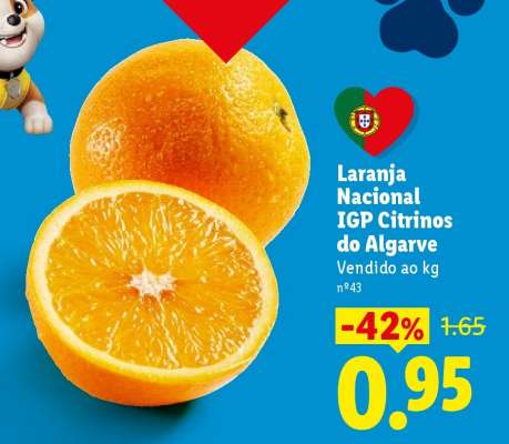Laranja Nacional - IGP Citrinos do Algarve