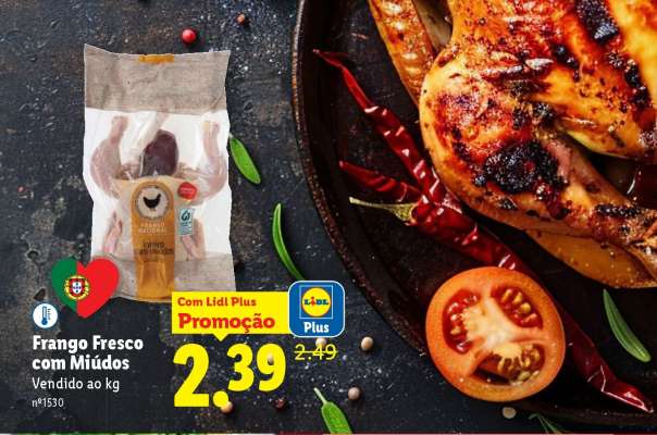 Frango Fresco com Miúdos