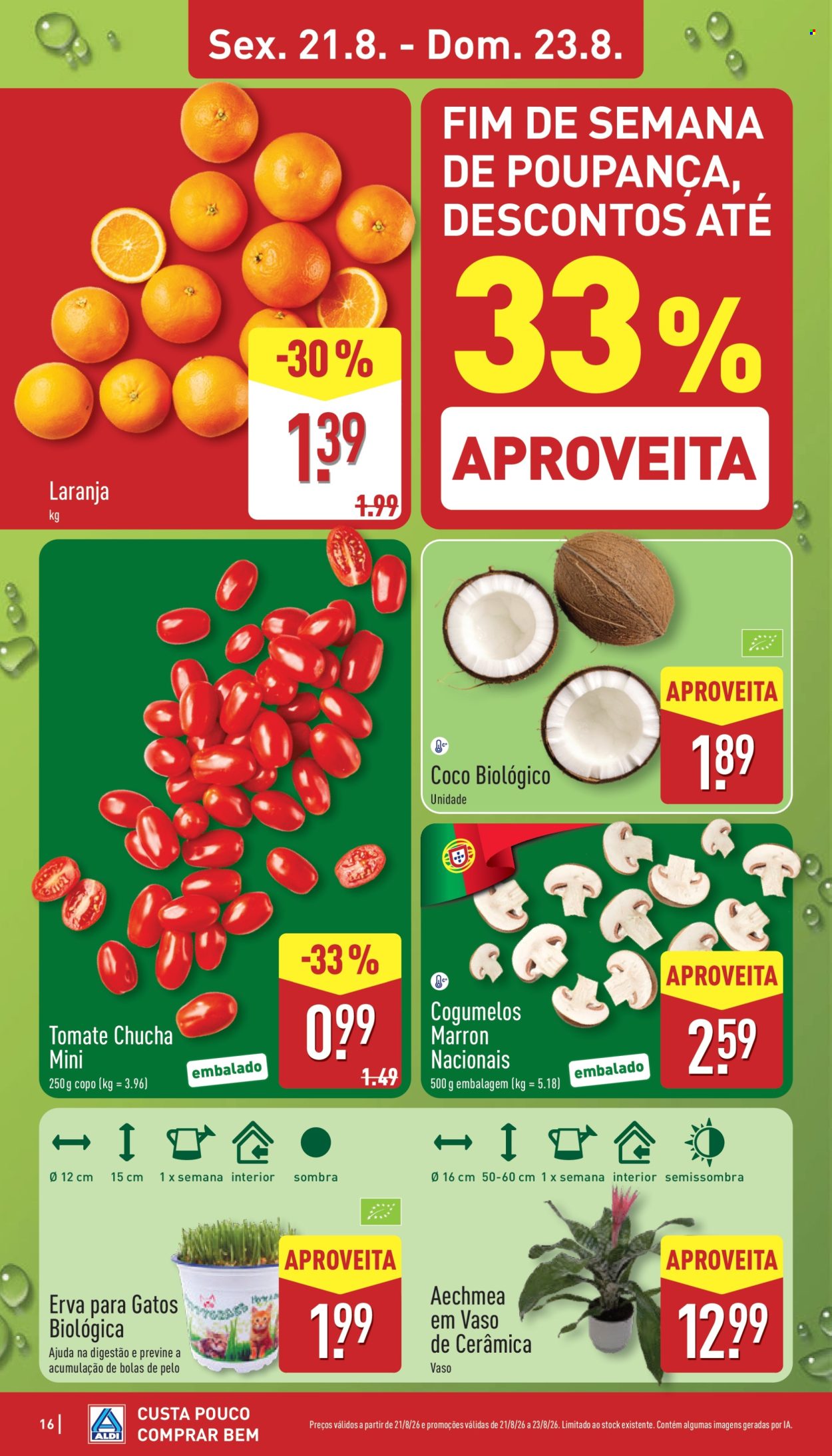 Folheto Aldi - 17.8.2026 - 23.8.2026. Página 16