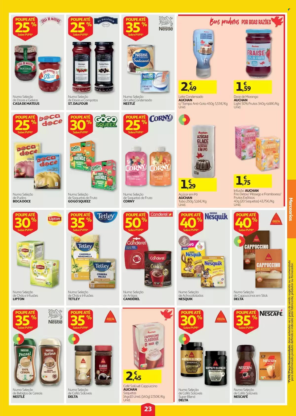 Folheto Auchan - 13.8.2026 - 19.8.2026. Página 23