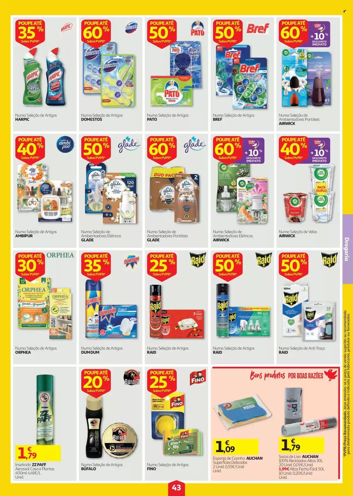 Folheto Auchan - 13.8.2026 - 19.8.2026. Página 43