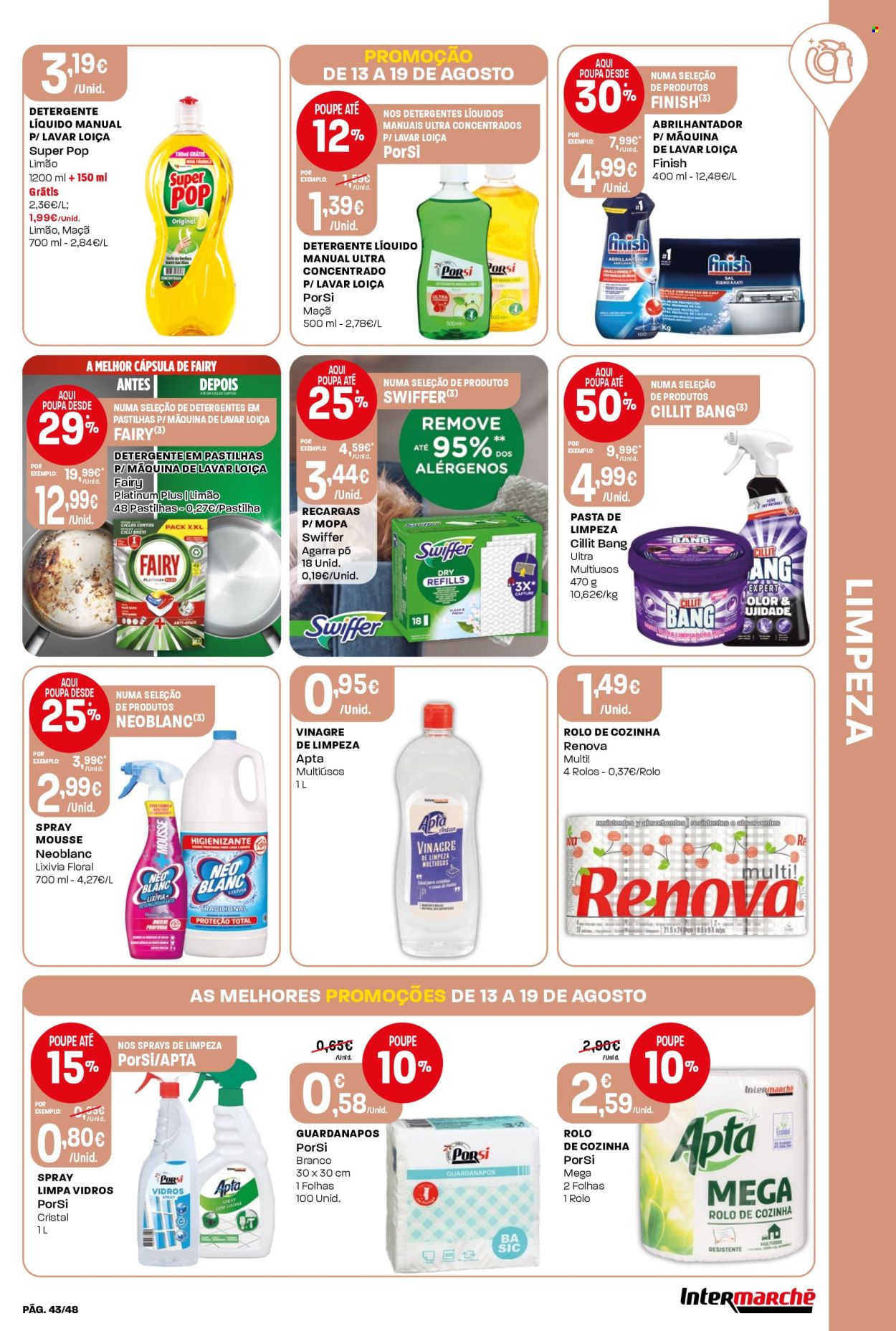 Folheto Intermarché - 13.8.2026 - 19.8.2026. Página 43
